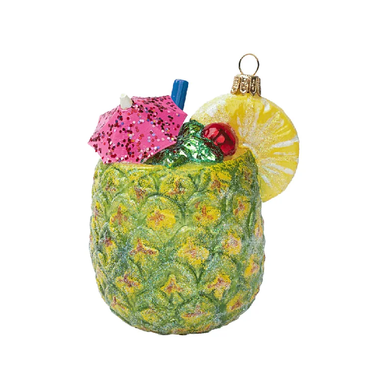 Final Call – Shop Exquisite Jewelry Before It's Gone Tropical Pineapple Drink Ornament