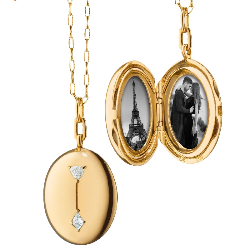 Jewelry Deals That Sparkle – Shop Today "True North" Gold Locket Necklace with Diamonds Jewelry Deals That Sparkle – Shop Today "True North" Gold Locket Necklace with Diamonds