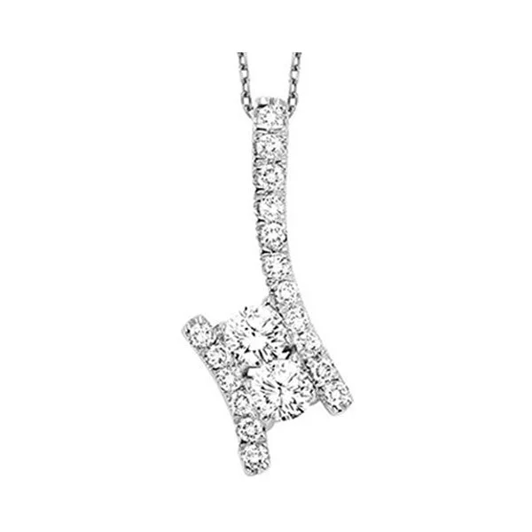Modern Statement Jewelry For Bold Styling 14KT WHITE GOLD DIAMOND (1/2CTW) PENDANT Modern Statement Jewelry For Bold Styling 14KT WHITE GOLD DIAMOND (1/2CTW) PENDANT