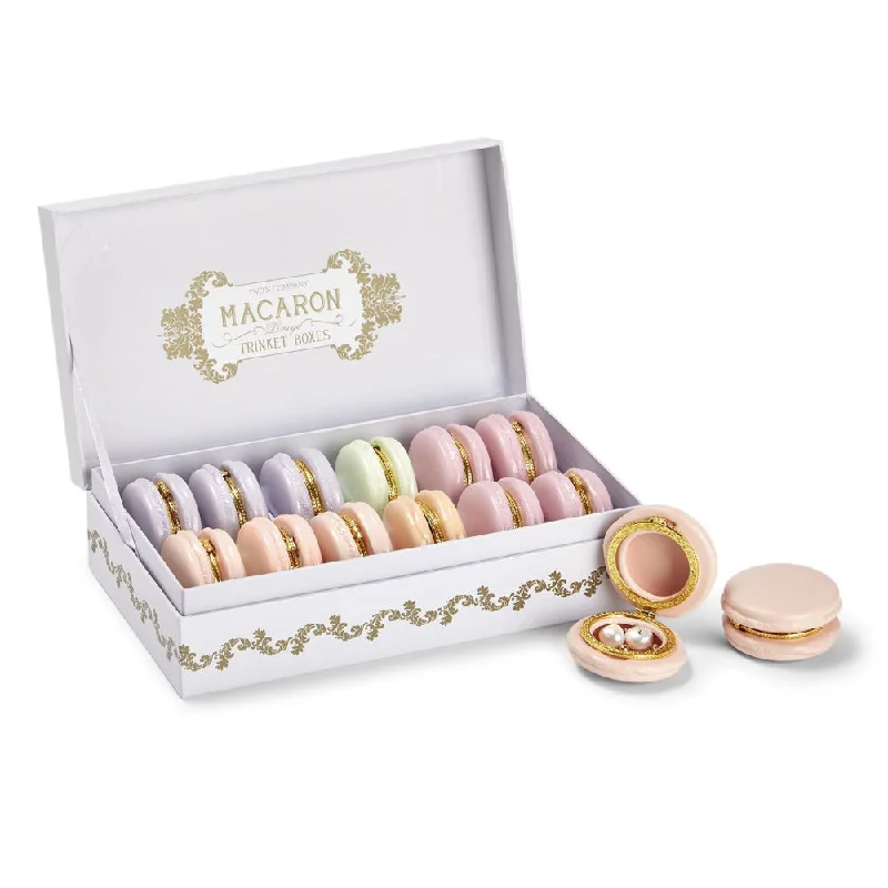 Shop Stylish Jewelry Now And Save Big Two's Company Macaron Limoges Style Boxes