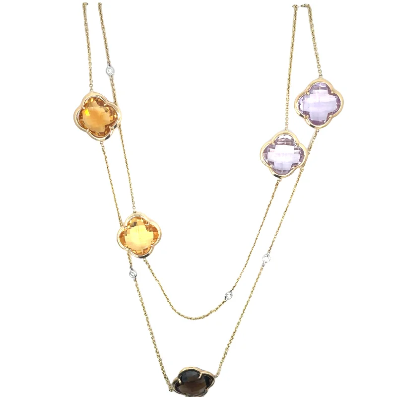 Breathtaking Jewelry At Limited-Time Savings Yellow Gold Statement Necklace