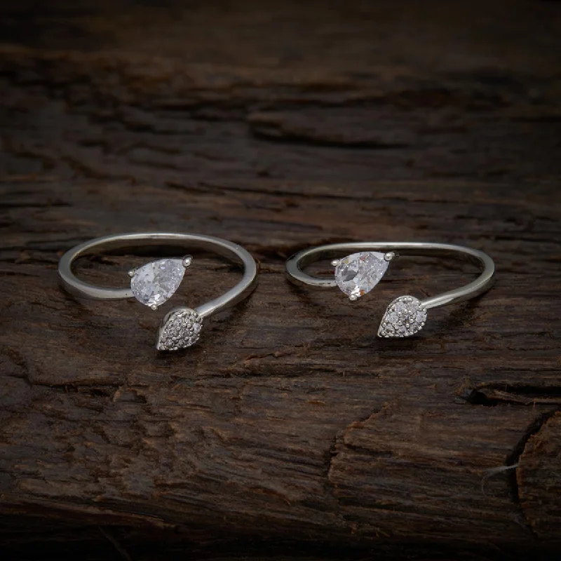 Timeless Elegance Now At Special Discounts Zircon Toe Ring 141901