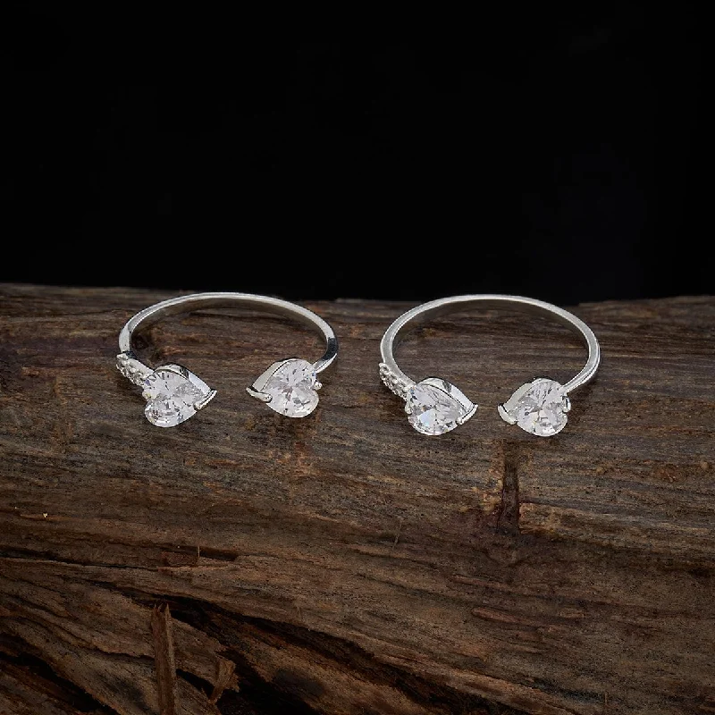 Elegant Jewelry Styles At Budget-Friendly Prices Zircon Toe Ring 169632