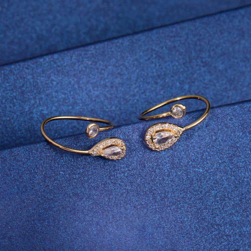 Limited-Time Jewelry Sale – Don't Miss These Deals Zircon Toe Ring 172867